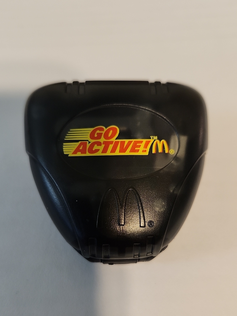 McDonald's Vintage 2004 Pedometer with Yellow and Red 'Go Active!' Logo